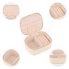 REGALWOVEN Faux Leather Mini Modern Portable Jewelry Box for Travel - 4 of 4