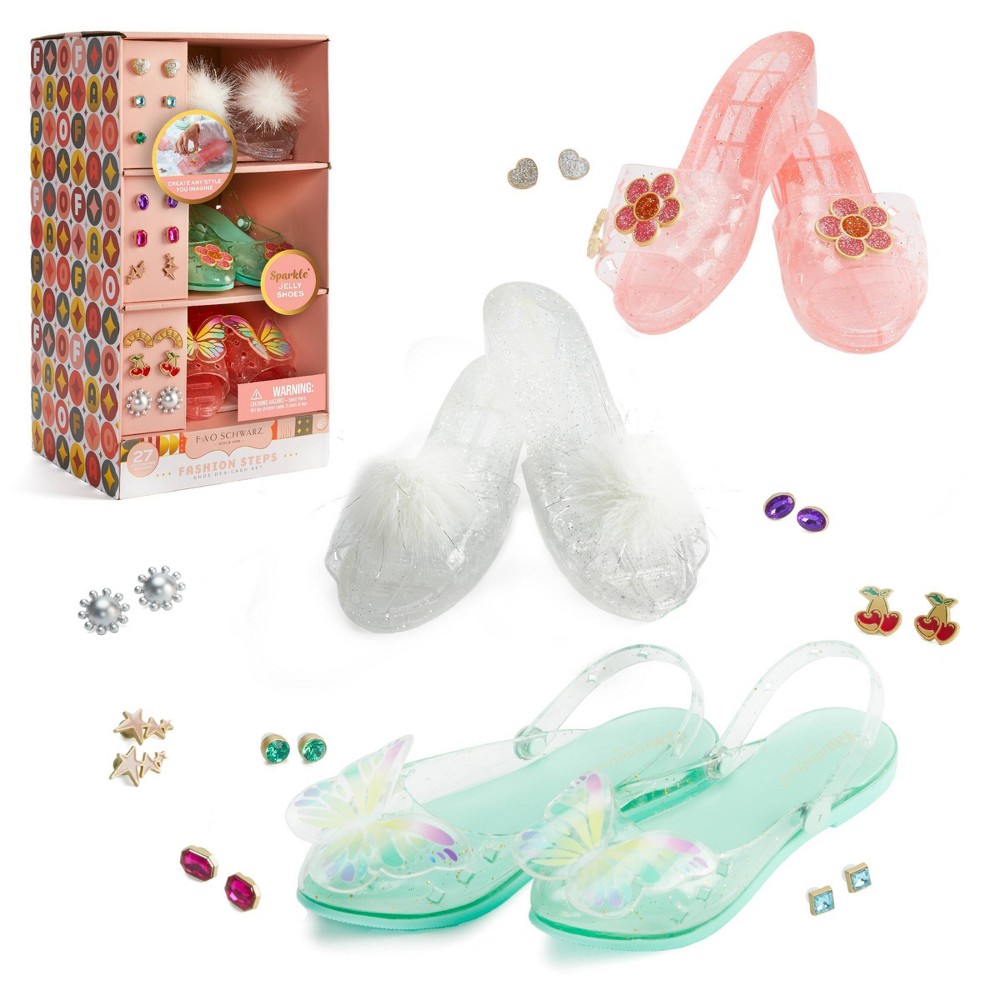 Photos - Accessory FAO Schwarz Custom Glam Shoe Set