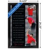 Trends International Tiger Woods - Majors Framed Wall Poster Prints - 3 of 4