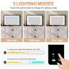 Fredees 3-in-1 Vanity Desk with LED Flip Top Mirror and Hidden Storage - 3 of 4