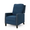 Fabric Push Back Recliner with Nailhead Trim and Contemporary Style - 2 of 4