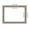 Amanti Art Lyla Ornate Silver Framed Magnetic Dry Erase Board - 4 of 4