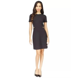 Michael Kors Womens Scuba Hardware Mini Sheath Dress - 1 of 2