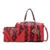 MKF Collection Addison Snake Embossed Women’s Tote Bag with matching Wristlet Pouch by Mia K - 2 of 4