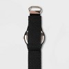 Kids' Red Balloon Dinosaur Time Teacher Hook and Loop Strap Watch - Olive Green - 4 of 4