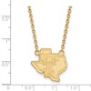 Black Bow Jewelry 10k Yellow Gold Texas Tech Red Raiders NCAA Necklace 18 Inch - 2 of 4