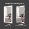 ChicFurnit Bathroom Vanity Mirrors Rectangle Frame Wall Mirror Anti Fog Mirror Decorative Wall Mirrors for Bathroom, Silver, 24"*2"*36" - 3 of 4
