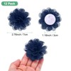 Unique Bargains Mesh Fabric Full Chiffon Flowers for DIY 12 Pcs - 3 of 4