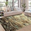 Machine Washable Area Rugs 8×10 Living Room Rug with Non-slip Backing, Non Shedding Modern Abstract Rug for Bedroom Dining Room Office - 3 of 4