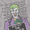 Boys' Short Sleeve Batman the Joker Mugshot T-Shirt - 3 of 4
