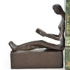 Danya B Man & Woman Reading Metal Bookend Set - 3 of 3