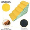 BingoPaw 3/4/5 Steps Dog Stairs High-Density Foam Bright Yellow Pet Stairs Ramp with Removable Cover for Sofa & Beds Side - 4 of 4