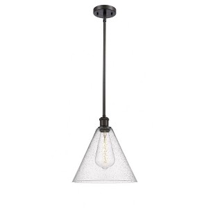 Berkshire - 1 Light Mini Pendant In Industrial Style-12.75 Inches Tall and 12 Inches Wide - 1 of 1