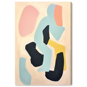 Art Remedy Melt my Bling Contemporary Shapes Abstract Wall Art Unframed - 1 of 4