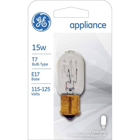 15 watt refrigerator light bulb