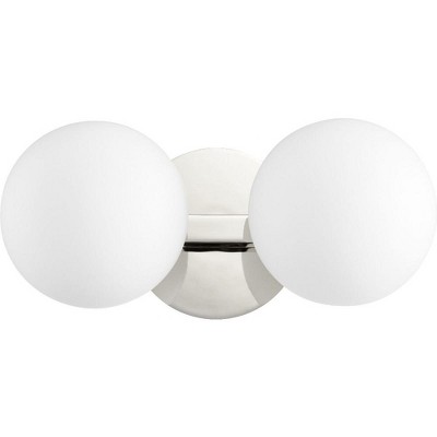 Quorum Lighting 2 - Light Vanity in  Polished Nickel