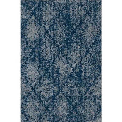 Coolmee Area Rugs Boho Rug Machine Washable Non Slip Distressed Print Rugs Low Pile Soft Carpet for Living Room Bedroom Dining Room