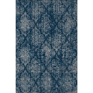 Coolmee Area Rugs Boho Rug Machine Washable Non Slip Distressed Print Rugs Low Pile Soft Carpet for Living Room Bedroom Dining Room - 1 of 1