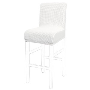 PiccoCasa Stretch Bar Pub Counter Height Side Chair Covers - 1 of 4