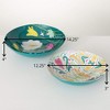 4"H Sullivans Floral Colorful Serving Bowls Set of 2, Multicolored - 4 of 4