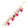 Disney Girls Encanto Mirabel Flower Charm Tassle Bracelet - 4 of 4