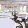 Big Dot of Happiness Tropical Luau - Hawaiian Beach Party Decorations - Aloha - Outdoor Letter Banner - 3 of 4