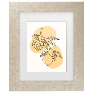 Trademark Fine Art - jay stanley  Boho Fruits 2 Matted Framed Art - 1 of 4