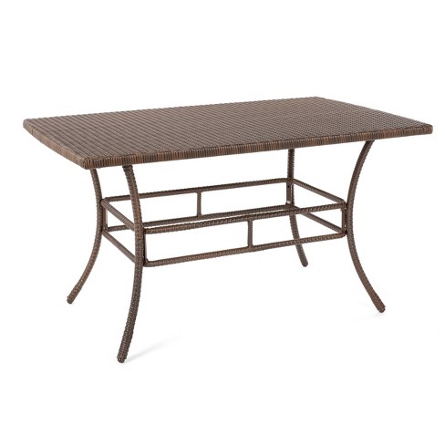 Leisure Collection Rectangle Patio Dining Table W Unlimited Target