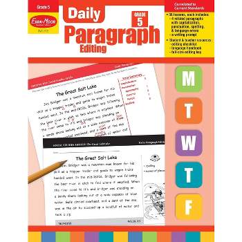 Daily Paragraph Editing, Grade 5 Teacher Edition - by  Evan-Moor Corporation (Paperback)