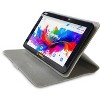 LINSAY 7" Tablet 128GB Storage Bundle with Shape Green, Black and White Leather Case Android 15 - 3 of 4