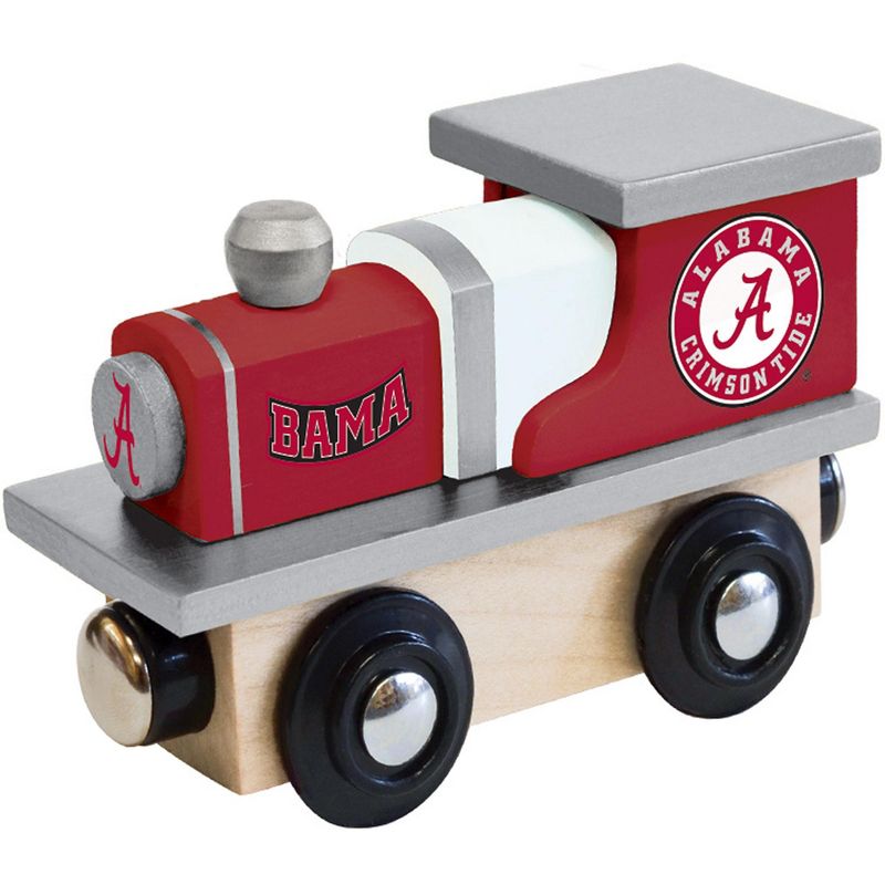 MasterPieces Officially Licensed NCAA Alabama Crimson Tide Wooden Toy Train Engine For Kids, 1 of 5