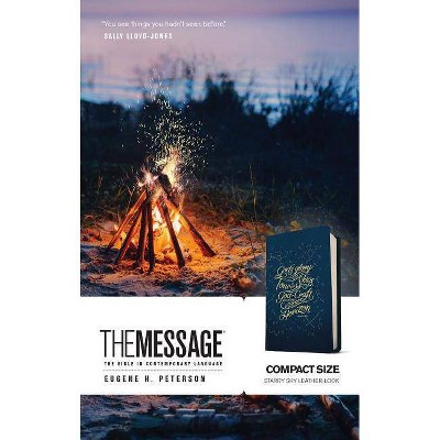 The Message Compact - (Leather Bound)