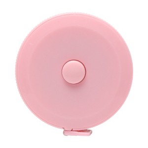 Unique Bargains Tape Measure +/-5% Accuracy Plastic Pink 2.05"x2.05"x0.67" 1Pcs - 1 of 3