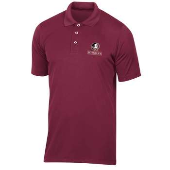 NCAA Florida State Seminoles Men's Short Sleeve Polo T-Shirt