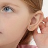 Baby Girls' Teenie Tiny Star Screw Back Sterling Silver Earrings - In Season Jewelry - 3 of 4