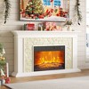 Vlrska 47'' Electric Fireplace with Remote Control and Adjustable Flame Settings - 4 of 4