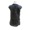 Women's Wo's Shaggy Faux Fur Vest Jacket - Romeo & Juliet Couture - 4 of 4