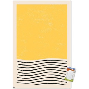 Trends International Geometric - Yellow Unframed Wall Poster Prints - 1 of 4