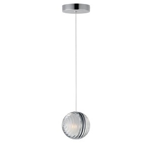 ET2 Lighting Pulse 1 - Light Pendant in  Polished Chrome - 1 of 3