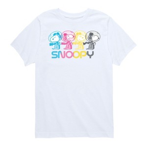 Boys' - Peanuts - Snoopy Short Sleeve Graphic T-Shirt - 1 of 4