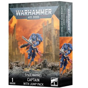 Space Marines Captain With Jump Pack 10 Ed Warhammer 40K - 1 of 1