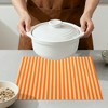 REGALWOVEN Placemats Set of 6 Woven Placemats for Dining Table Decor Indoor Washable Kitchen Table Mat Wipe Clean - 4 of 4