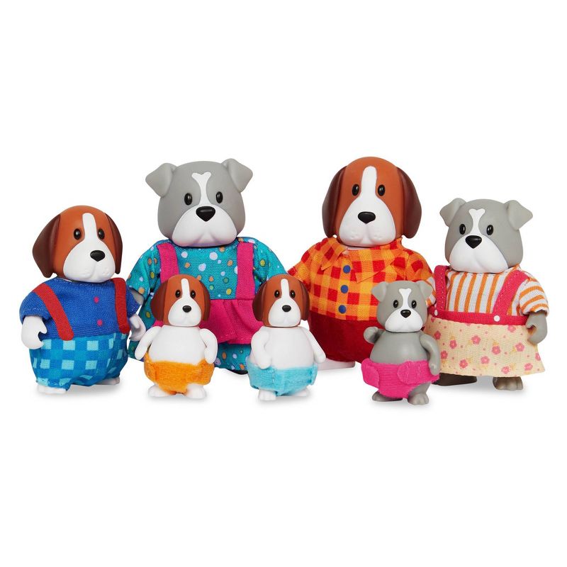 Li&#39;l Woodzeez Digglesby Dog Family Small Figurine Set, 3 of 5