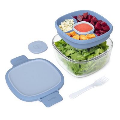 Bentgo Glass Salad Container - White : Target