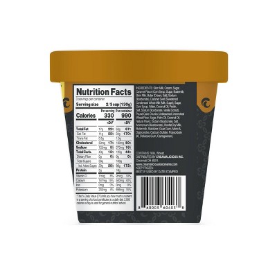 Creamalicious Aunt Poonies Caramel Pound Cake Ice Cream - 16oz