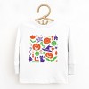 SmileyWorld Halloween Silhouette - Toddler Long Sleeve Graphic Tee and Youth Long Sleeve Graphic T-Shirt - 2 of 3