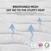 Dsvimoy Mattress Hybrid Gel Memory Foam with Pocket Coils for Cooling and Comfort, White, 43"*20"*20" - 4 of 4