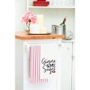 C&F Home Valentine's Day "Gimme Some Sugar" Embroidered Waffle Weave Kitchen Dishtowel - 3 of 4