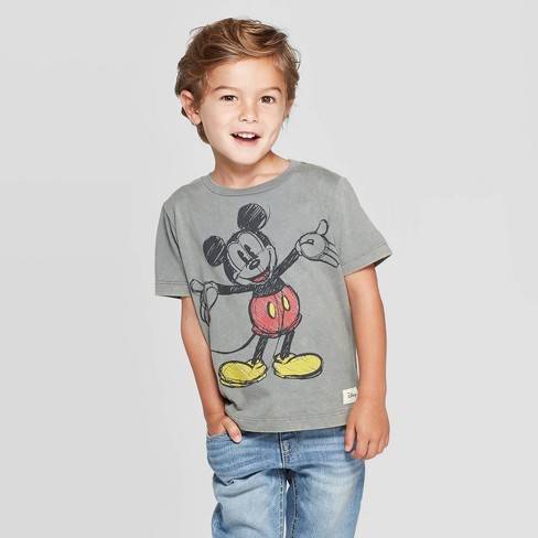 Disney Boys Mickey Vintage T-Shirt