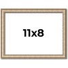 PosterPalooza | Photo Size Minimalist Silver Picture Frame - UV Acrylic, Foam Board Backing, Hanging Hardware - 2 of 4